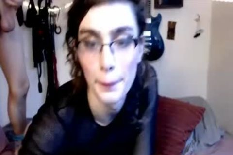 Hung Femboy butthole Prostage Massage lucky t-girl
