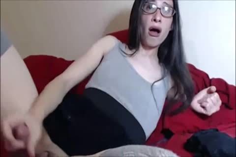 ladyboy With Glasses Self- Facial