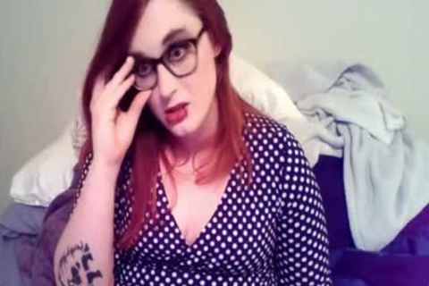 massive lovely woman Redhead teen tranny Masturbates ramrod