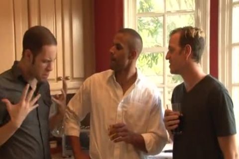 ladyboy Double anal gangbanged At Bachelor Party