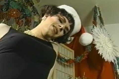 Lady homme du Père Noël