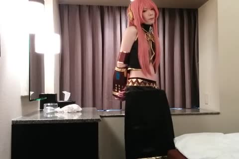 Cosplay-Masturbierung (Megurine Luka) Mikazuki 006