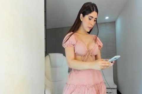 perfect enormous penis Lovense HeShe Stroking Hard On web camera Part 3