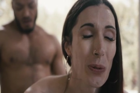 wild ladyman throats And pooper Rammed By Her dark Boyfriend