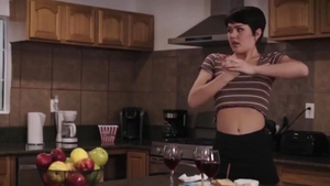 Thin tgirl Superstar Daisy Taylor Licks men 10-Pounder I