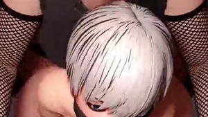 3D Femboy tutored By Futanari big 10-Pounder