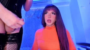 Nasty Tranny Indulges in Twat Sucking Fun