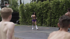 TransSensual: Trans Trio Dominates Hardwood Fun